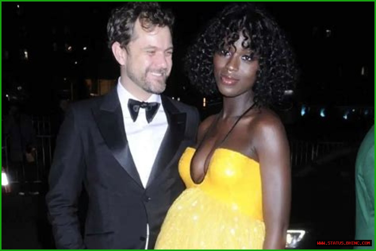 Jodie Turner-Smith Shows Off Her Baby Bump At The Pool As She & Joshua Jackson Prepare To Welcome Baby Girl Any Day Now