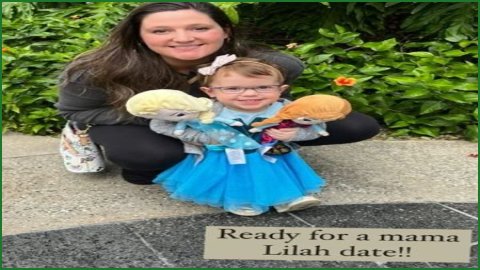 Lilah Roloff Stuns In A Pretty Blue Princess Gown