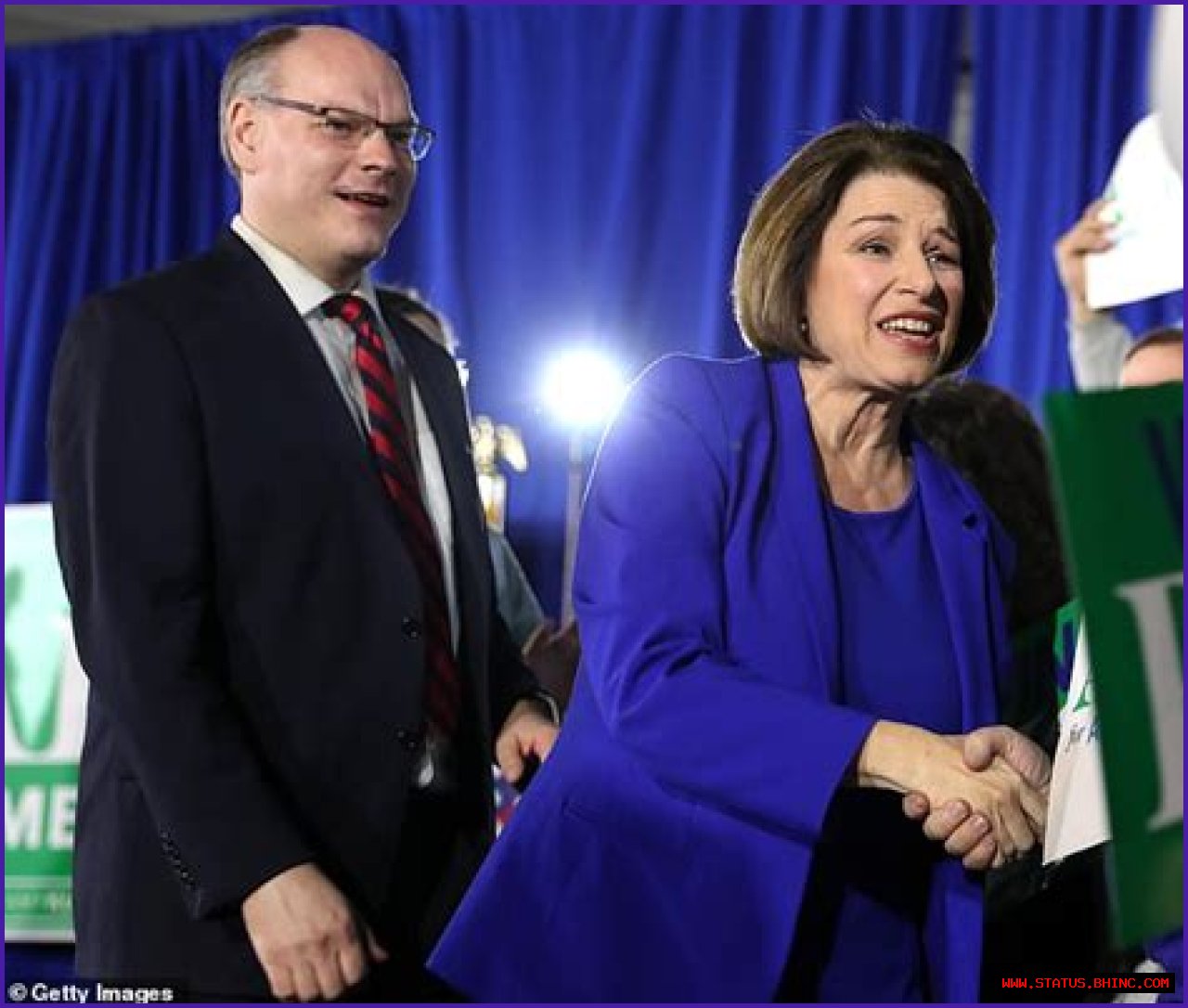 Senator Amy Klobuchar’s Husband John Bessler Coughs Up Blood, Has Coronavirus — Is Hospitalized